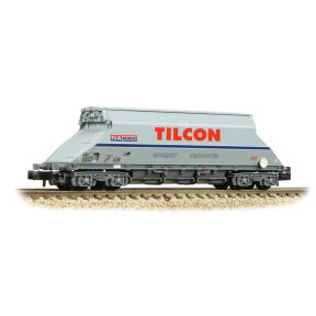Graham Farish 377-104A N Gauge JGA Bogie Hopper with Hopper Cover Tilcon Grey NACO19175