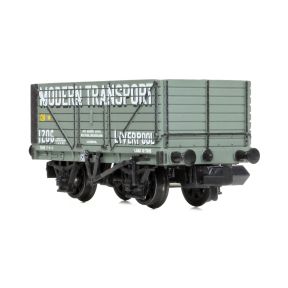 Graham Farish 377-129 N Gauge 8 Plank Wagon End Door Modern Transport Liverpool Grey No.1206