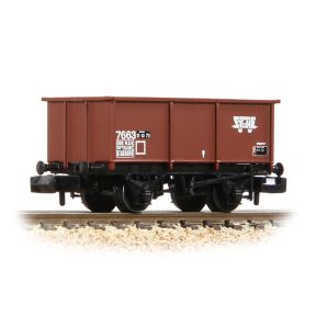 Graham Farish 377-278A N Gauge BR 27 Ton Steel Tippler Wagon BR Bauxite With Load