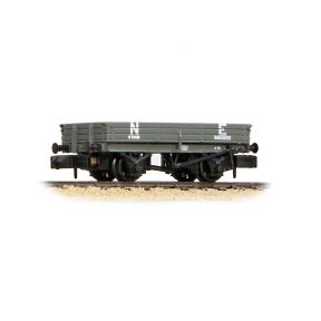 Bachmann 377-512 N Gauge 3 Plank Wagon LNER Grey