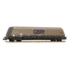 Graham Farish 377-577B N Gauge HYA Bogie Hopper Wagon GBRf Silver Coal 371030