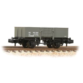 Graham Farish 377-954A N Gauge 13 Ton High Sided Steel Wagon (smooth sides) LNER Grey