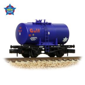 Graham Farish 378-001A N Gauge 14 Ton Anchor Mounted Tank Wagon Gulf Blue