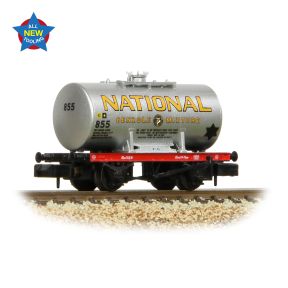 Graham Farish 378-002 N Gauge 14 Ton Anchor Mounted Tank Wagon National Benzole Silver