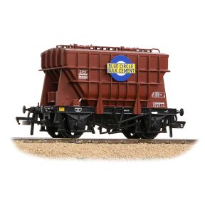 Bachmann 38-270B OO Gauge BR 22 Ton CPV Presflo Bulk Powder Wagon BR Bauxite Blue Circle