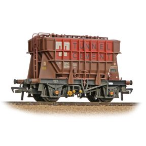 Bachmann 38-274 OO Gauge BR 22 Ton CPV Presflo Bulk Powder Wagon BR Bauxite Tunnel Cement Weathered