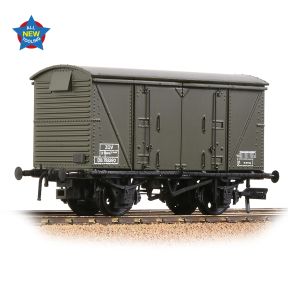 Bachmann 38-875 OO Gauge BR 12T Vanwide Ventilated Van BR Departmental Olive Green