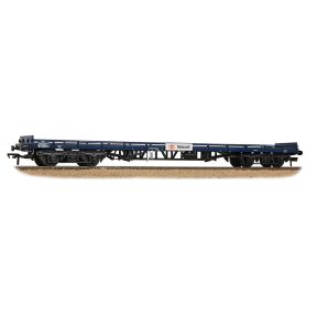 Bachmann 38-902A OO Gauge BR Carflat BR Blue Motorail FVX