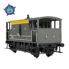 Bachmann 38-979 OO Gauge LMS 20 Ton Brake Van BR Engineers Grey & Yellow