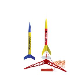 Estes 1499 Rascal & Hi-Jinks Flying Model Rockets With Launch Set