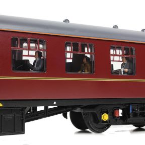 Bachmann 39-060PF OO Gauge BR Mk1 TSO Tourist Second Open Coach BR Maroon Passengers Fitted SC4257