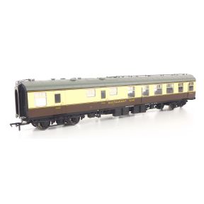 Bachmann 39-102A-SH OO Gauge BR Mk1 RU Restaurant Car Coach BR Chocolate & Cream W1919