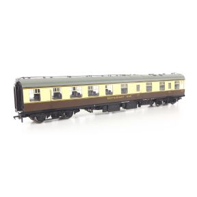 Bachmann 39-102A-SH OO Gauge BR Mk1 RU Restaurant Car Coach BR Chocolate & Cream W1919