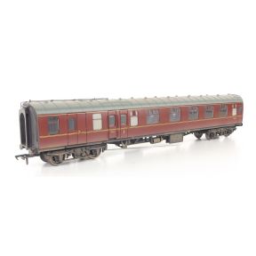 Bachmann 39-226D-SH OO Gauge BR Mk1 BCK Brake Composite Corridor Coach BR Maroon E21011
