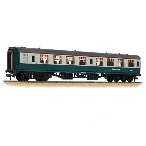 Bachmann 39-255 OO Gauge BR Mk1 RUO Restaurant Unclassified Open Coach BR Blue And Grey E1036
