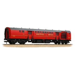 Bachmann 39-421C OO Gauge BR Mk1 POS Post Office Sorting Van Post Office Red with Net