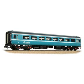 Bachmann 39-676 OO Gauge BR Mk2F TSO Tourist Second Open Coach Anglia 5921