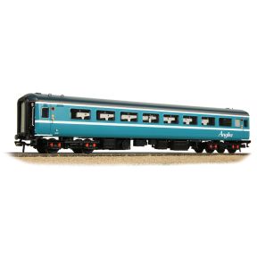 Bachmann 39-676A OO Gauge BR Mk2F TSO Tourist Second Open Coach Anglia 6042