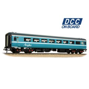 Bachmann 39-676ADC OO Gauge BR Mk2F TSO Tourist Second Open Coach Anglia 6042