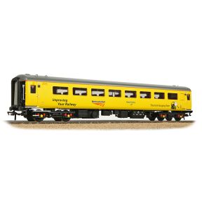 Bachmann 39-682 OO Gauge BR Mk2F ex-TSO Structure Gauging Train Coach Network Rail Yellow 977985