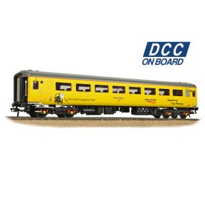 Bachmann 39-682DC OO Gauge BR Mk2F ex-TSO Structure Gauging Train Coach Network Rail Yellow 6117