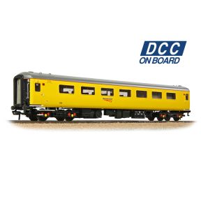 Bachmann 39-689DC OO Gauge BR Mk2F ex-RFB Staff Coach Network Rail Yellow 1256