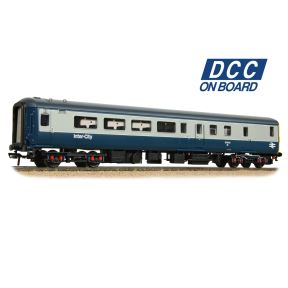 Bachmann 39-725ADC OO Gauge BR Mk2F DBSO Driving Brake Second Open BR Blue And Grey Inter-City SC9703