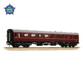 Bachmann 39-801 OO Gauge BR MK1 BSO Brake Second Open BR Maroon SC9357