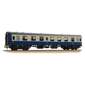 Bachmann 39-828A OO Gauge BR MK1 FO First Open Coach BR Blue And Grey E3080