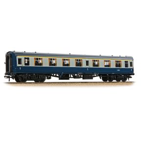 Bachmann 39-828A OO Gauge BR MK1 FO First Open Coach BR Blue And Grey E3080