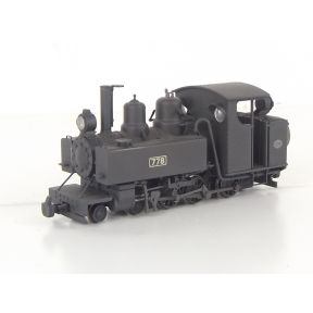 Bachmann 391-025-SH OO-9 Baldwin Class 10-12-D 778 WDLR Black Weathered