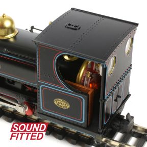 Bachmann 391-126SF OO-9 Main Line Hunslet 0-4-0ST 'Charles' Penrhyn Quarry Lined Black Late DCC Sound Fitted