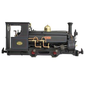 Bachmann 391-127 OO-9 Main Line Hunslet 0-4-0ST 'Linda' Penrhyn Quarry Lined Black Late Weathered