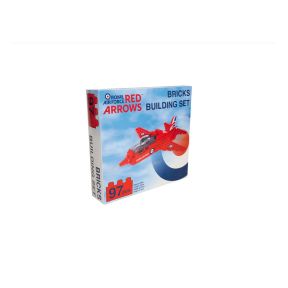 Red Arrows Building Blocks Plane