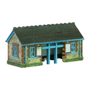 Graham Farish 42-0096B N Gauge Stone Waiting Room Blue