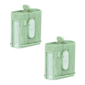 Graham Farish 42-513 N Gauge Modern Toilet x2