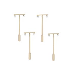 Graham Farish 42-542 N Gauge Concrete Platform Lamps x4