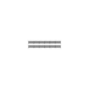 Ratio 427 OO Gauge LMS (MR) Station Fencing Black Plastic Kit