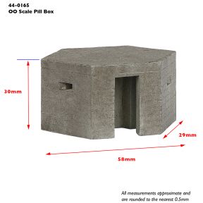 Bachmann 44-0165 OO Gauge Pill Box