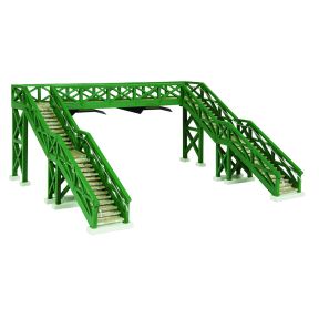 Bachmann 44-0196B OO Gauge Narrow Gauge OO9 Wooden Footbridge Green