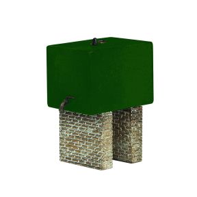 Bachmann 44-0544A OO Gauge Unbunded Oil Tank Green