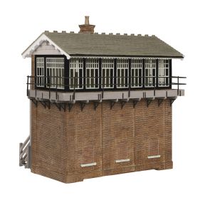 Bachmann 44-1011A OO Gauge March East Junction Signal Box Grey & Black
