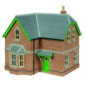Bachmann 44-1025G OO Gauge Railway House Green & Cream