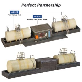 Bachmann 44-128 OO Gauge Fuelling Point Pump House