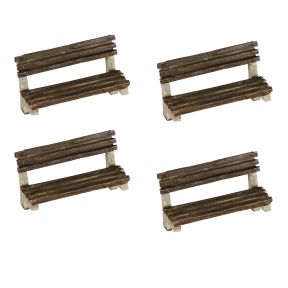 Bachmann 44-514 OO Gauges Benches x4