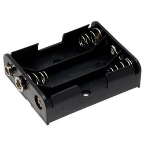 3xAA Battery Holder with PP3 Type Battery Connector