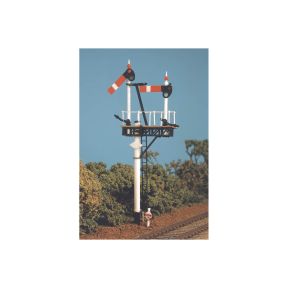 Ratio 468 OO Gauge GWR Round Post Signals Plastic Kit
