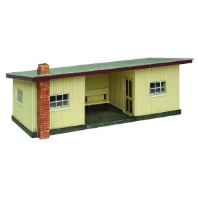 Bachmann 47-0160B NG7 Corrugated Station Brown And Cream