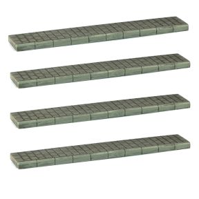 Bachmann 47-563 O Gauge Straight Pavements (x4)