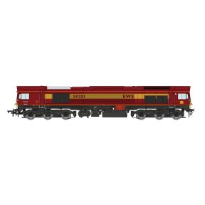 Dapol 4D-005-005DSM OO Gauge Class 59 59201 'Vale Of York' EWS DCC And Smoke Fitted